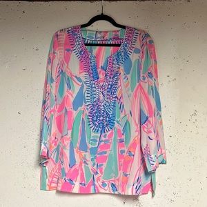 NWOT Lilly Pulitzer “Amelia Island Tunic”